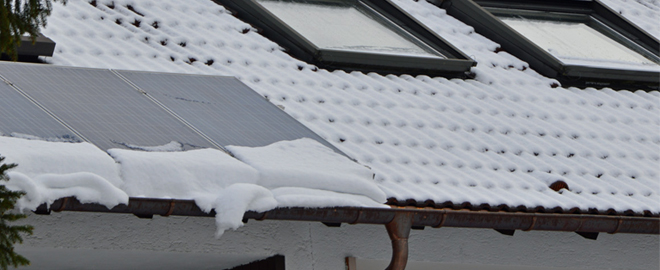 Wetterextreme auf dem Dach
